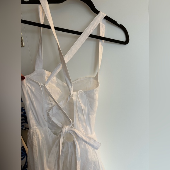 Lace up tiered maxi dress (new with tags) - Picture 3 of 3